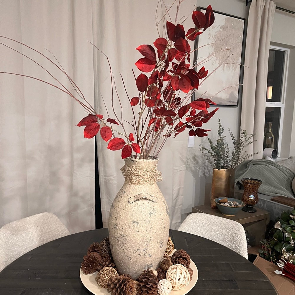 Etsy custom made centerpiece lot Holiday Christmas Centerpiece Lot